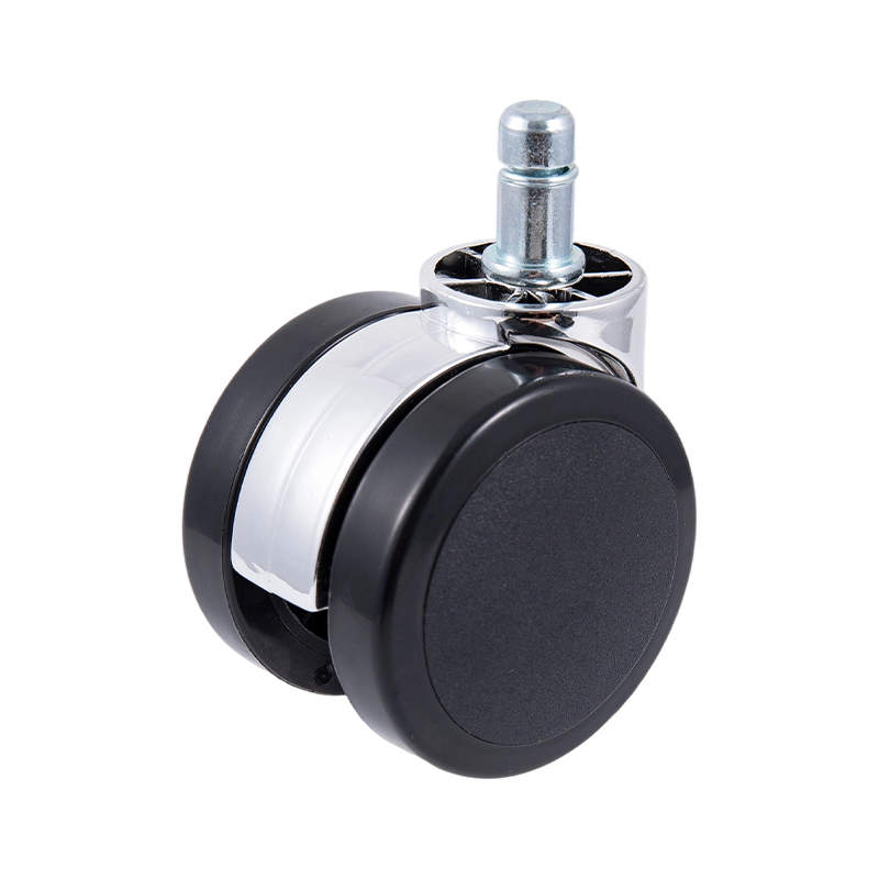 60/32 Electroplated Black Pu Wheel, เก้าอี้เกม, เก้าอี้ตาข่ายอุปกรณ์เสริมสากลล้อเลื่อน